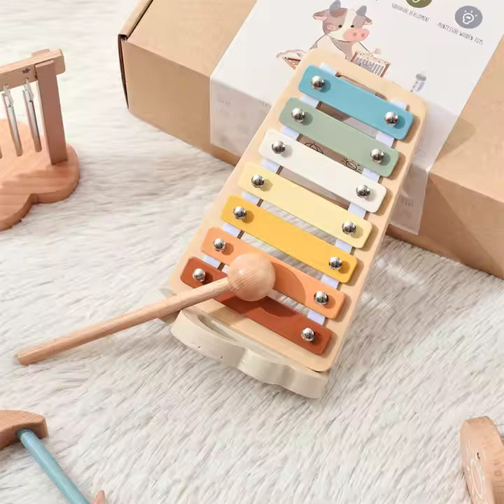 Wooden Musical Toy Set