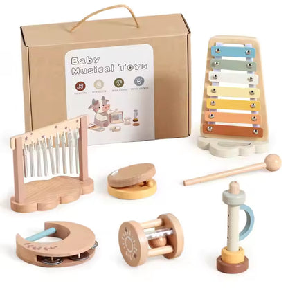 Wooden Musical Toy Set